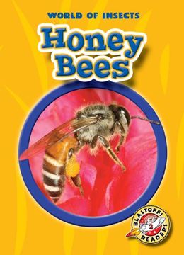 portada Honey Bees (Paperback) (Blastoff! Readers: World of Insects) (en Inglés)