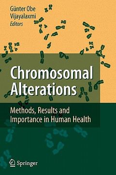 portada chromosomal alterations: methods, results and importance in human health (en Inglés)