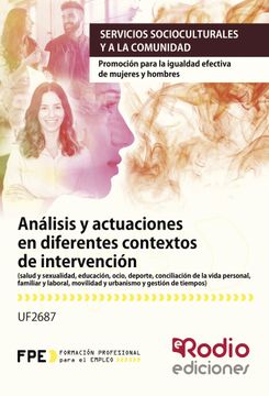 portada Uf2687 Analisis y Actuaciones en Diferentes Contextos de Intervencion