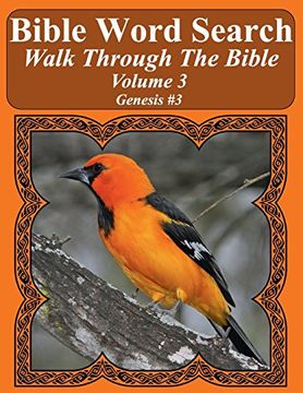 portada Bible Word Search Walk Through the Bible Volume 3: Genesis #3 Extra Large Print (en Inglés)