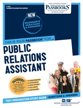 portada Public Relations Assistant (C-635): Passbooks Study Guide Volume 635