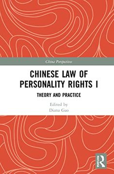 portada Chinese law of Personality Rights i (China Perspectives) (in English)