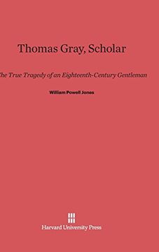 portada Thomas Gray, Scholar (in English)