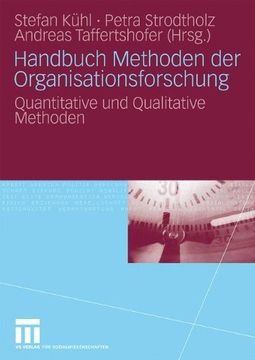 portada Handbuch Methoden Der Organisationsforschung: Quantitative und Qualitative Methoden (German Edition)