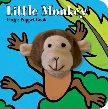 portada Little Monkey: Finger Puppet Book (Little Finger Puppet Board Books) (en Inglés)