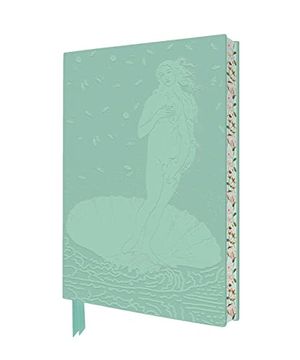 portada Sandro Botticelli: The Birth of Venus Artisan art Notebook (Flame Tree Journals) (Artisan art Notebooks) (en Inglés)