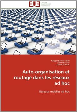 portada Auto-Organisation Et Routage Dans Les Reseaux Ad Hoc