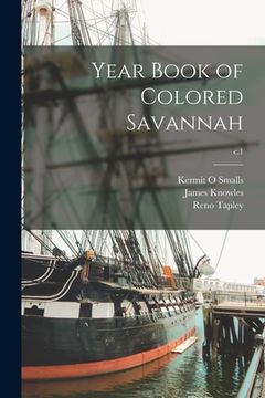 portada Year Book of Colored Savannah; c.1