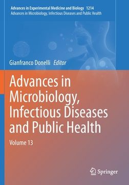 portada Advances in Microbiology, Infectious Diseases and Public Health: Volume 13 (en Inglés)