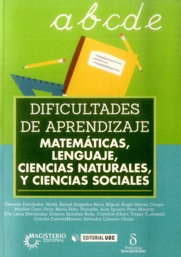 portada DIFICULTADES DE APRENDIZAJE MATEMÁTICAS (in Spanish)