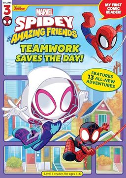 portada Spidey and his Amazing Friends: Teamwork Saves the Day!  My First Comic Reader! (Spidey and his Amazing Friends, my First Comic Reader! , 3)