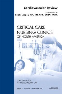portada Cardiovascular Review, an Issue of Critical Care Nursing Clinics: Volume 23-4