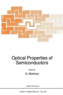 portada optical properties of semiconductors (en Inglés)