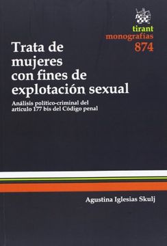 portada Trata de mujeres con fines de explotación sexual (Monografías)