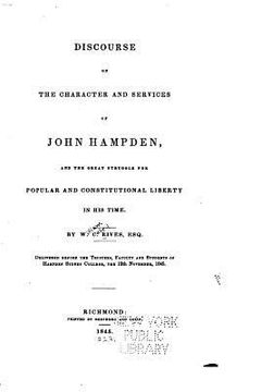 portada Discourse on the Character and Services of John Hampden (en Inglés)