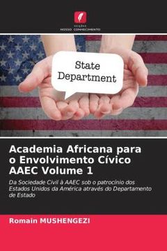 portada Academia Africana Para o Envolvimento cã Â­Vico Aaec Volume 1