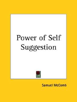 portada power of self suggestion (en Inglés)