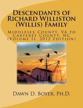 portada descendants of richard williston (willis) family (en Inglés)