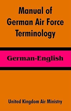 portada manual of german air force terminology: german-english (en Inglés)