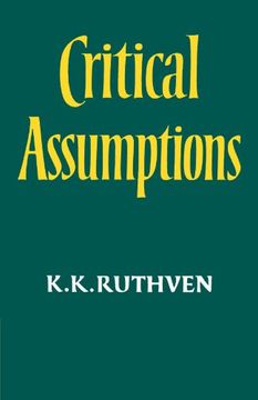 portada Critical Assumptions (en Inglés)