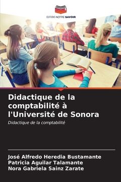 portada Didactique de la comptabilité à l'Université de Sonora (in French)