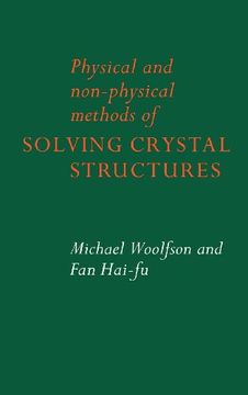portada Physical and Non-Physical Methods of Solving Crystal Structures (en Inglés)