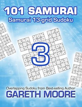 portada Samurai 13-grid Sudoku 3: 101 Samurai