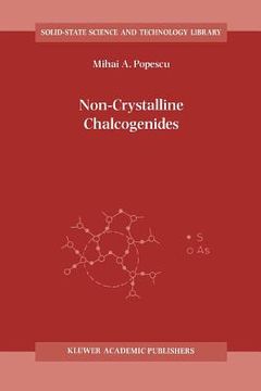portada non-crystalline chalcogenicides (en Inglés)