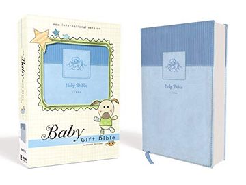 portada Niv, Baby Gift Bible, Holy Bible, Leathersoft, Blue, red Letter Edition, Comfort Print: Keepsake Edition (in English)