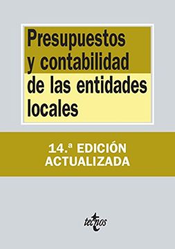 portada Presupuestos Y Contabilidad De Las Entidades Locales (Derecho - Biblioteca De Textos Legales)