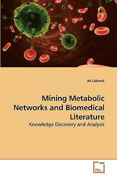 portada mining metabolic networks and biomedical literature (en Inglés)