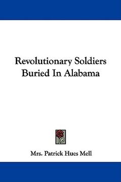 portada revolutionary soldiers buried in alabama (en Inglés)