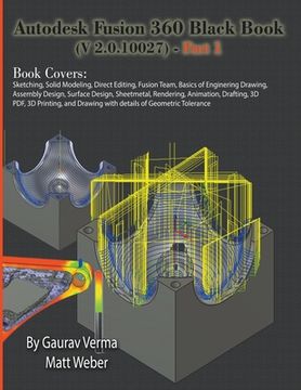 portada Autodesk Fusion 360 Black Book (V 2.0.10027) - Part 1 (en Inglés)