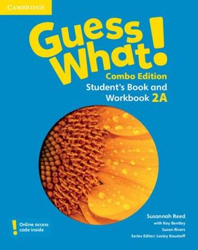 portada Guess What! Level 2 Student's Book and Workbook a With Online Resources Combo Edition (en Inglés)