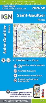 portada 2026Sb Saint Gaultier Rosnay 1: 25 000 (en Francés)