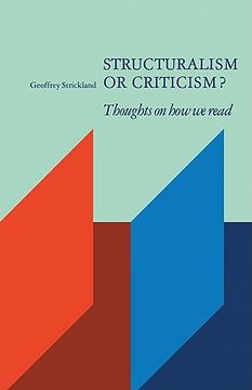 portada Structuralism or Criticism? Thoughts on how we Read (Cambridge Paperback Library) (en Inglés)