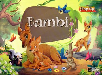 portada Bambi.  Pop up!