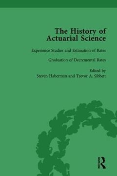 portada The History of Actuarial Science Vol X (en Inglés)