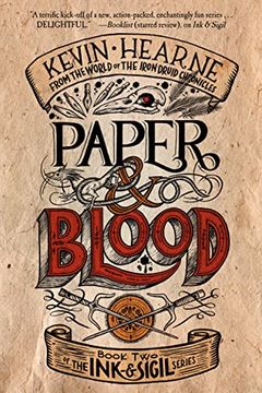 portada Paper & Blood: Book two of the ink & Sigil Series: 2 (in English)