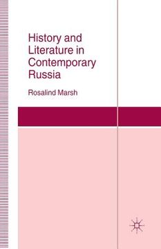 portada History and Literature in Contemporary Russia