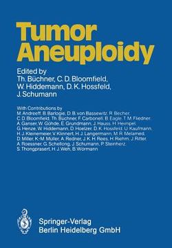 portada tumor aneuploidy (en Inglés)