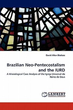 portada brazilian neo-pentecostalism and the iurd (in English)