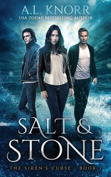 portada Salt & Stone, The Siren's Curse, Book 1: A Mermaid Fantasy (en Inglés)