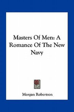 portada masters of men: a romance of the new navy