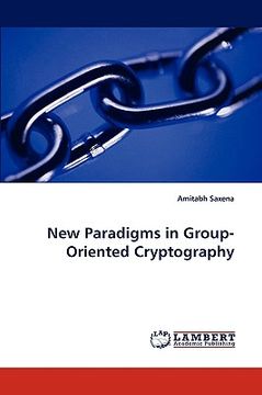 portada new paradigms in group-oriented cryptography (en Inglés)