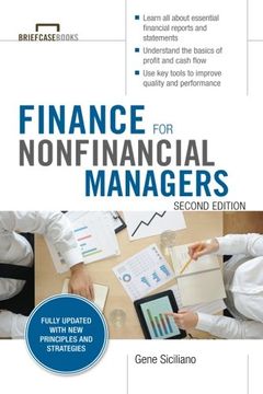 portada Finance for Nonfinancial Managers, Second Edition (Briefcase Books Series) (Briefcase Books (Paperback)) (en Inglés)