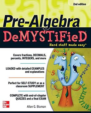 portada Pre-Algebra Demystified, Second Edition 