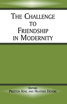 portada The Challenge to Friendship in Modernity (en Inglés)