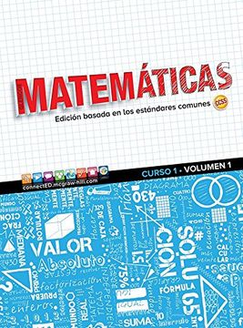 portada Glencoe Math, Course 1, Volume 1, Spanish Student Edition (in Spanish)