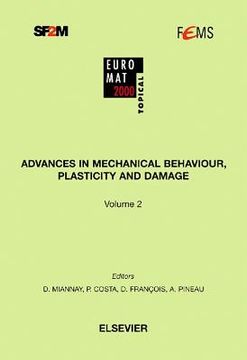 portada Advances in Mechanical Behaviour, Plasticity and Damage (en Inglés)